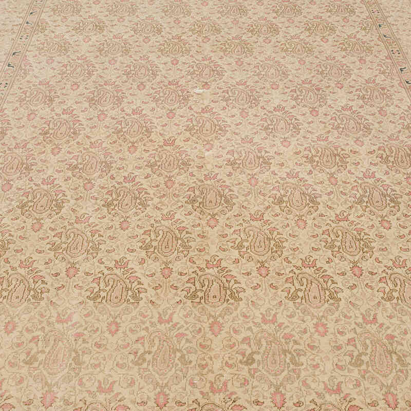 Vintage Turkish Hand-Knotted Rug - 6' 8" x 10' 4" (80" x 124") - K0075684