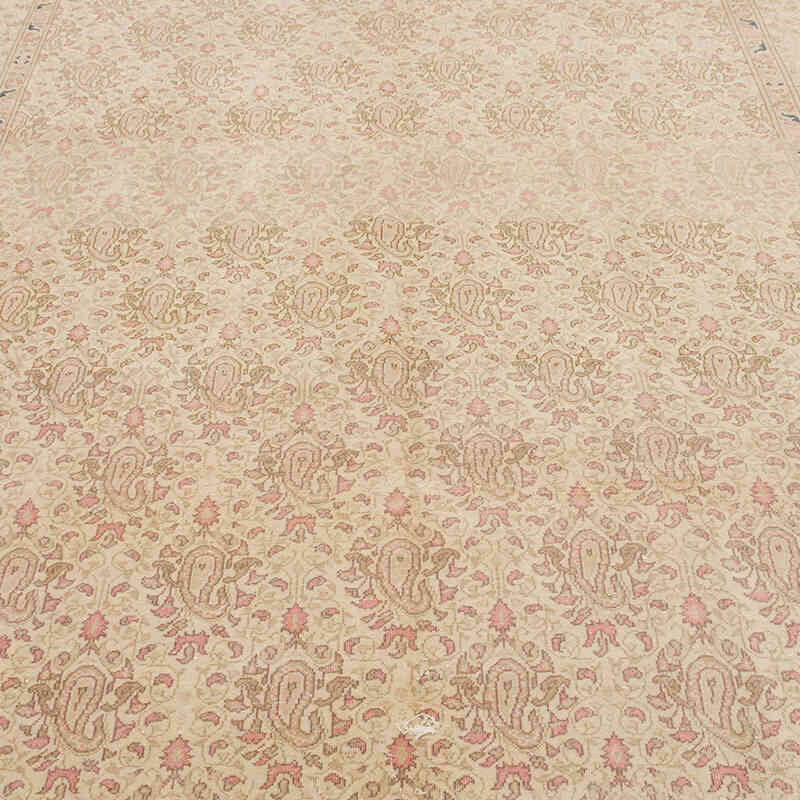 Vintage Turkish Hand-Knotted Rug - 6' 8" x 10' 4" (80" x 124") - K0075684