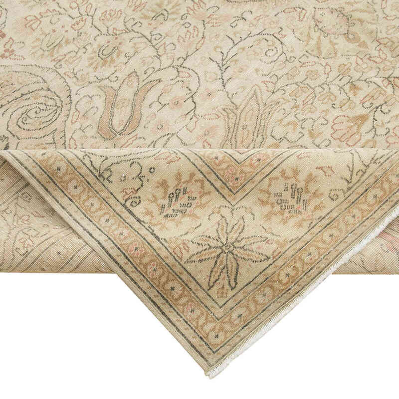 Vintage Turkish Hand-Knotted Rug - 6' 8" x 10' 8" (80" x 128") - K0075686