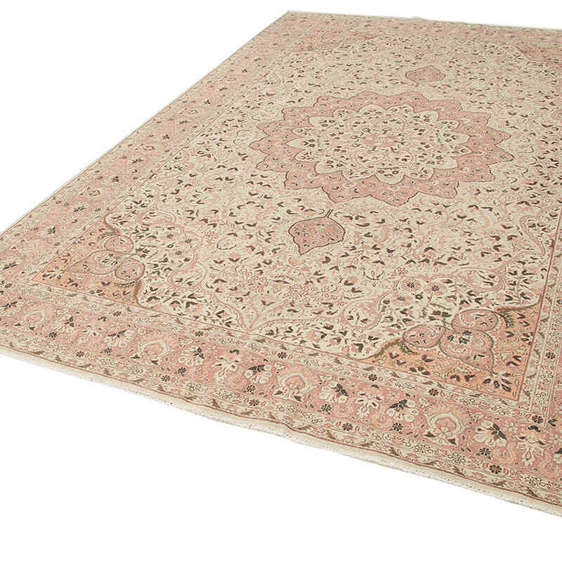 Alfombra Vintage Turca Anudada a Mano - 210 cm x 313 cm - K0075688