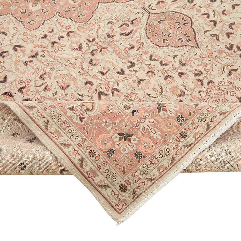 Alfombra Vintage Turca Anudada a Mano - 210 cm x 313 cm - K0075688