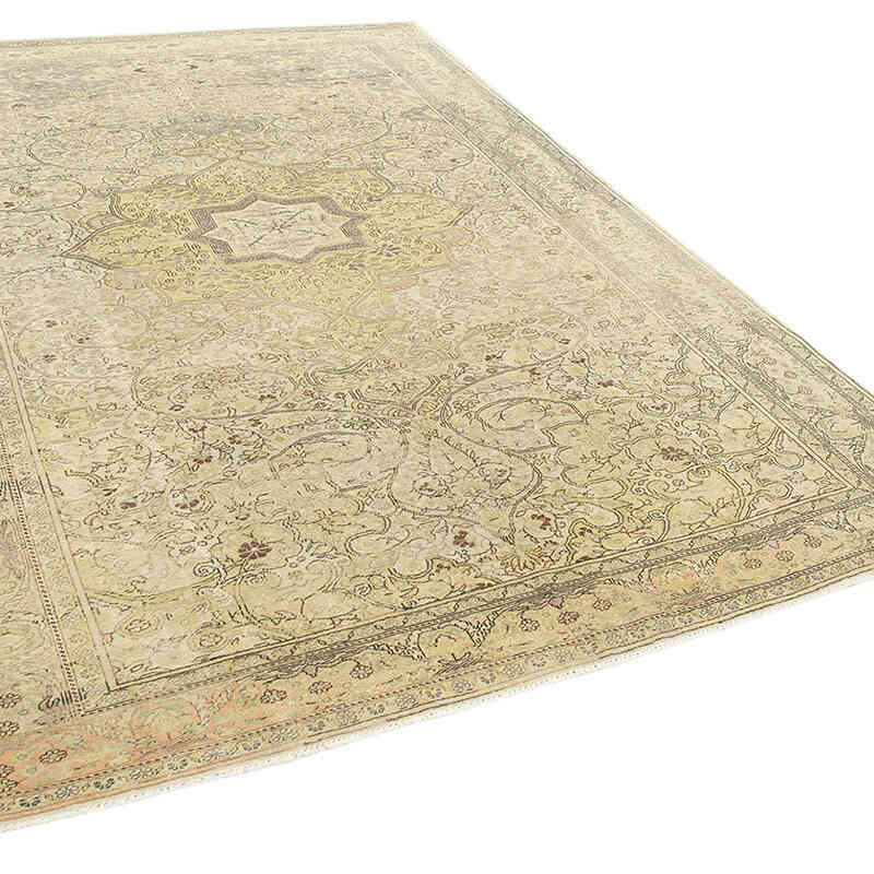 Alfombra Vintage Turca Anudada a Mano - 200 cm x 292 cm - K0075690
