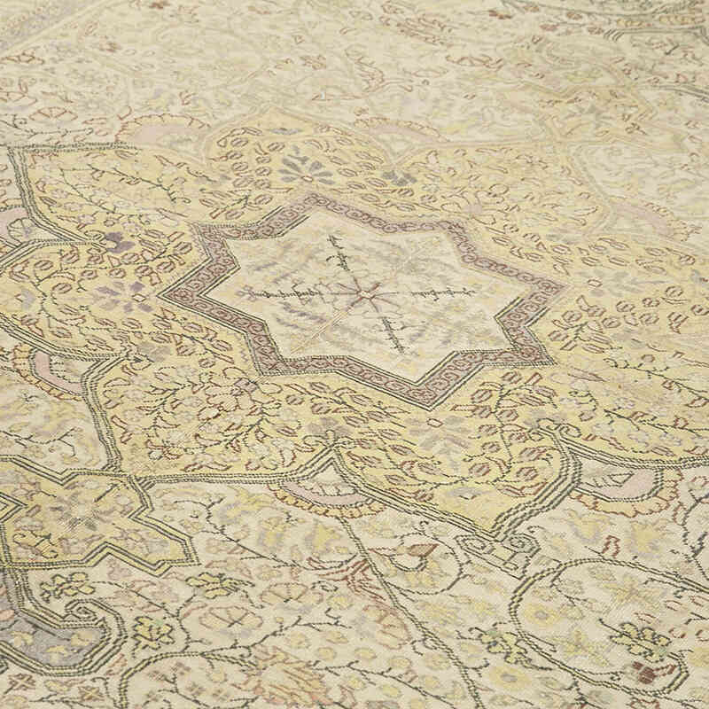 Alfombra Vintage Turca Anudada a Mano - 200 cm x 292 cm - K0075690
