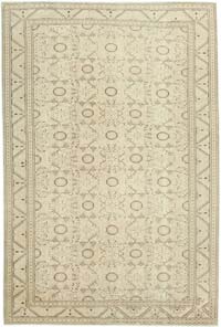 Vintage Turkish Hand-Knotted Rug - 6' 4