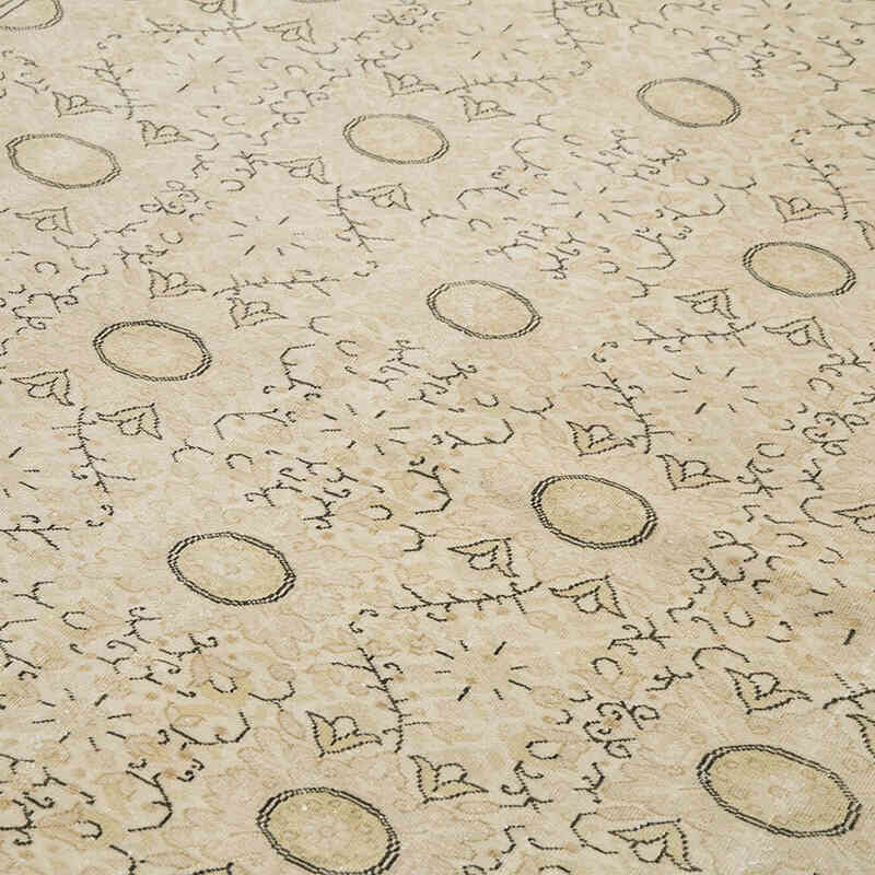 Alfombra Vintage Turca Anudada a Mano - 198 cm x 294 cm - K0075691