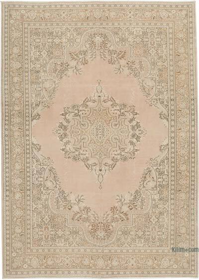 Alfombra Vintage Turca Anudada a Mano - 213 cm x 300 cm
