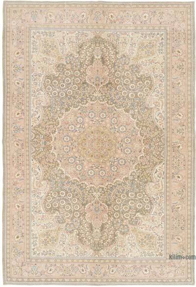 Alfombra Vintage Turca Anudada a Mano - 209 cm x 310 cm
