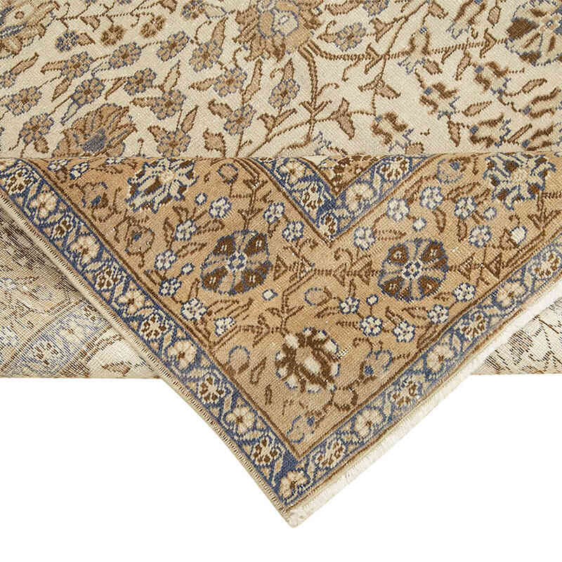 Alfombra Vintage Turca Anudada a Mano - 118 cm x 170 cm - K0075695