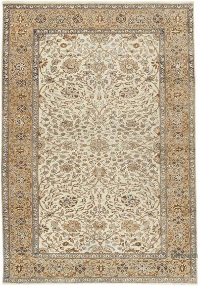 El Dokuma Vintage Halı - 118 cm x 170 cm