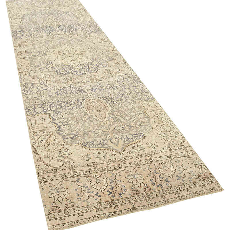 Alfombra Turca Vintage De Pasillo - 96 cm x 345 cm - K0075698