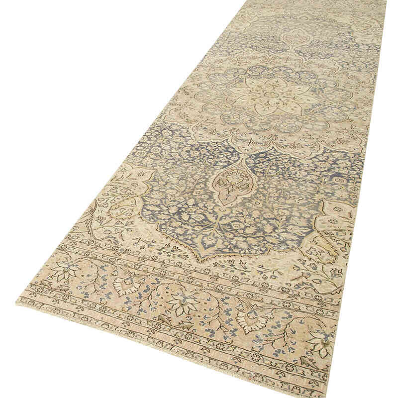 Alfombra Turca Vintage De Pasillo - 96 cm x 345 cm - K0075698