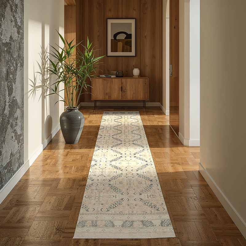 Alfombra Turca Vintage De Pasillo - 86 cm x 290 cm - K0075699