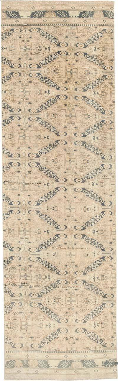 Vintage Anadolu Yolluk - 86 cm x 290 cm