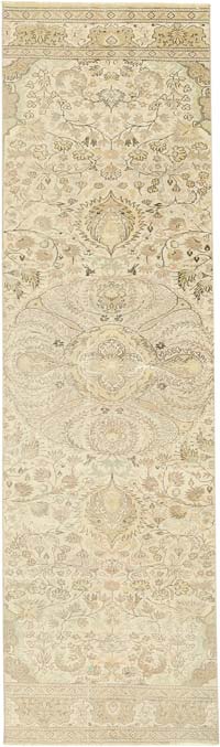 Vintage Turkish Runner Rug - 2' 10" x 9' 9" (34" x 117")