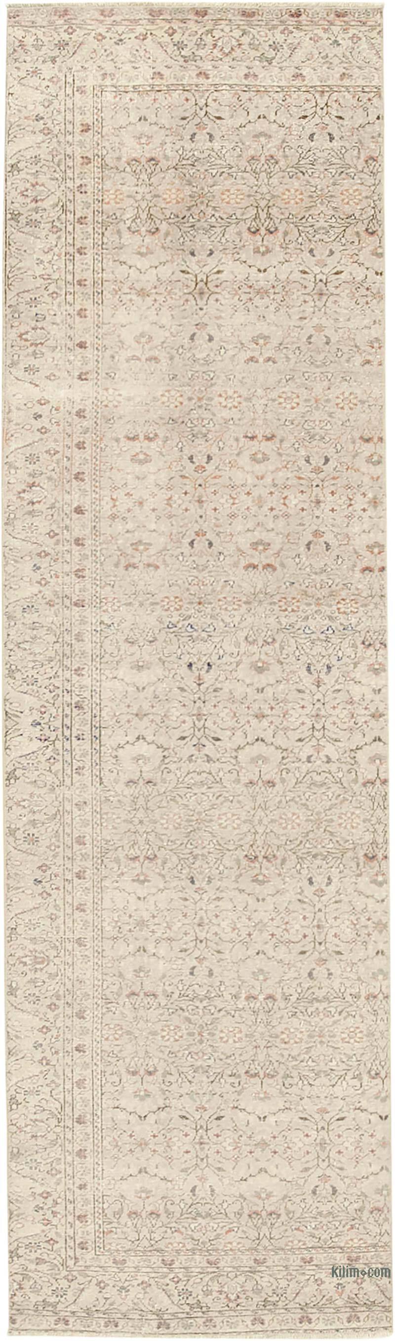 Vintage Turkish Runner Rug - 2' 7" x 9' 3" (31" x 111") - K0075701