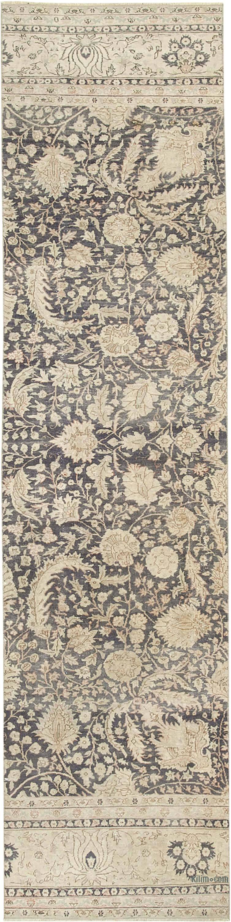 Vintage Turkish Runner Rug - 2' 7" x 10' 10" (31" x 130") - K0075702