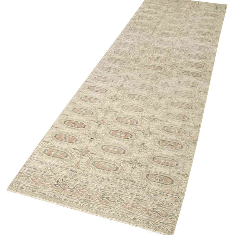 Alfombra Turca Vintage De Pasillo - 75 cm x 284 cm - K0075705