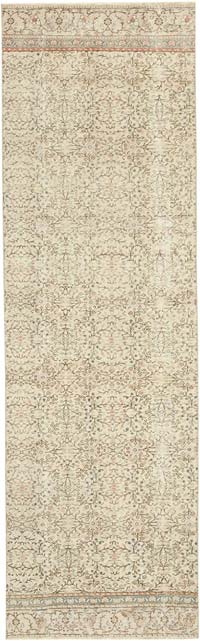 Alfombra Turca Vintage De Pasillo - 80 cm x 271 cm
