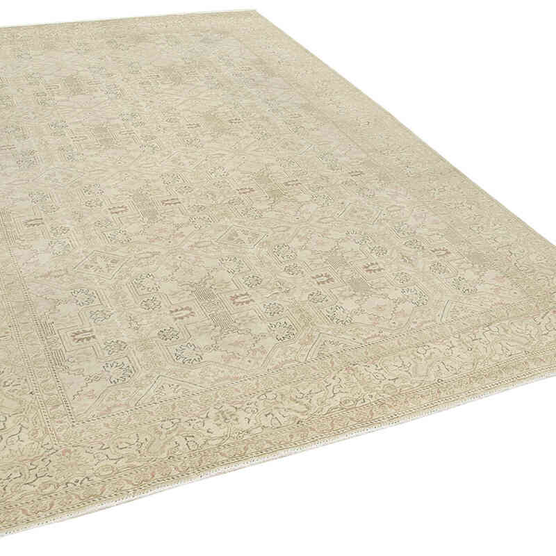 El Dokuma Vintage Halı - 196 cm x 296 cm - K0075717