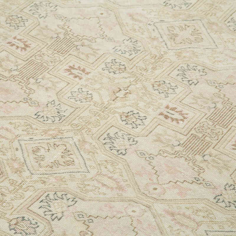 El Dokuma Vintage Halı - 196 cm x 296 cm - K0075717