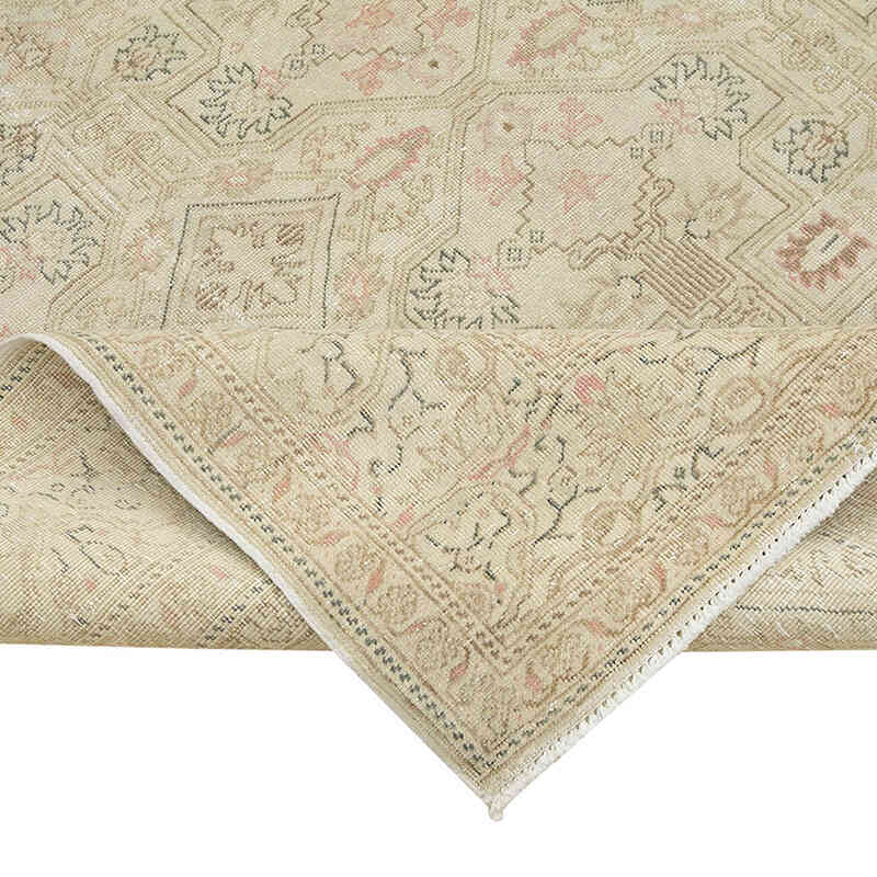 El Dokuma Vintage Halı - 196 cm x 296 cm - K0075717