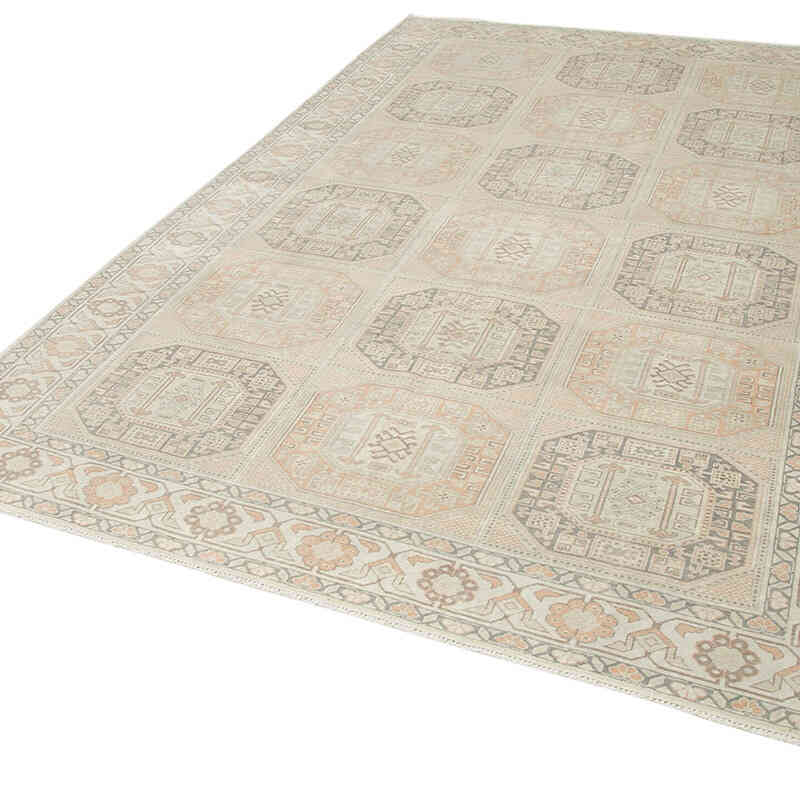 Vintage Turkish Hand-Knotted Rug - 6' 6" x 9' 9" (78" x 117") - K0075718