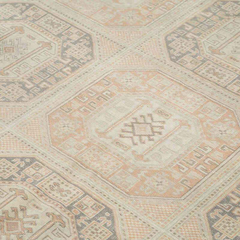 Vintage Turkish Hand-Knotted Rug - 6' 6" x 9' 9" (78" x 117") - K0075718