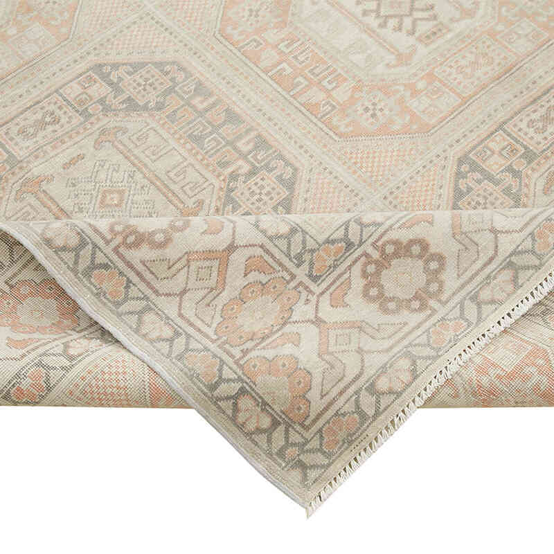 Vintage Turkish Hand-Knotted Rug - 6' 6" x 9' 9" (78" x 117") - K0075718