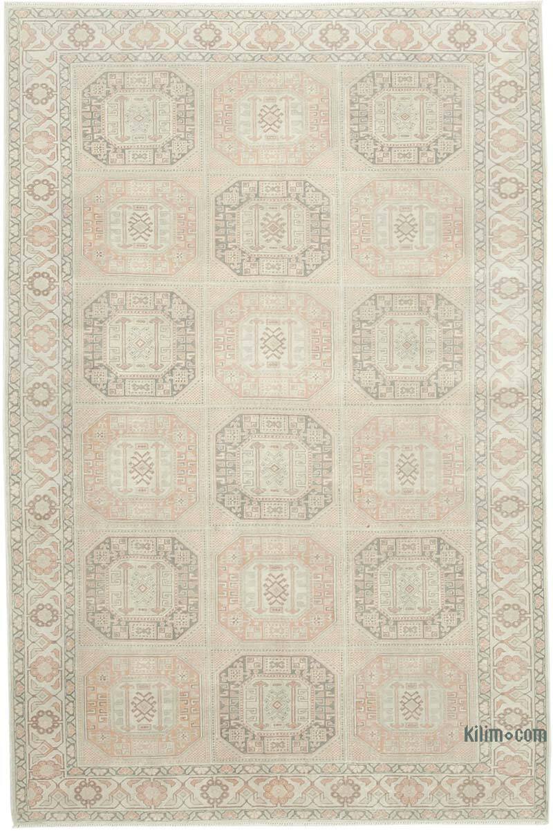 Vintage Turkish Hand-Knotted Rug - 6' 6" x 9' 9" (78" x 117") - K0075718