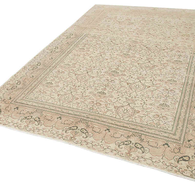 Alfombra Vintage Turca Anudada a Mano - 201 cm x 291 cm - K0075719