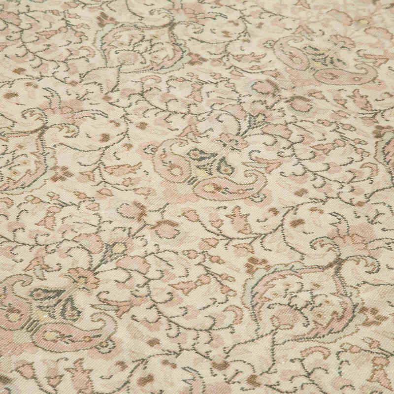 Alfombra Vintage Turca Anudada a Mano - 201 cm x 291 cm - K0075719