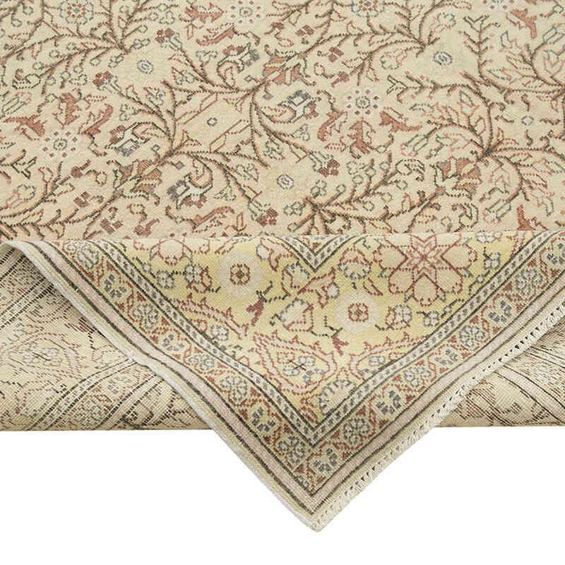 El Dokuma Vintage Halı - 195 cm x 285 cm - K0075720