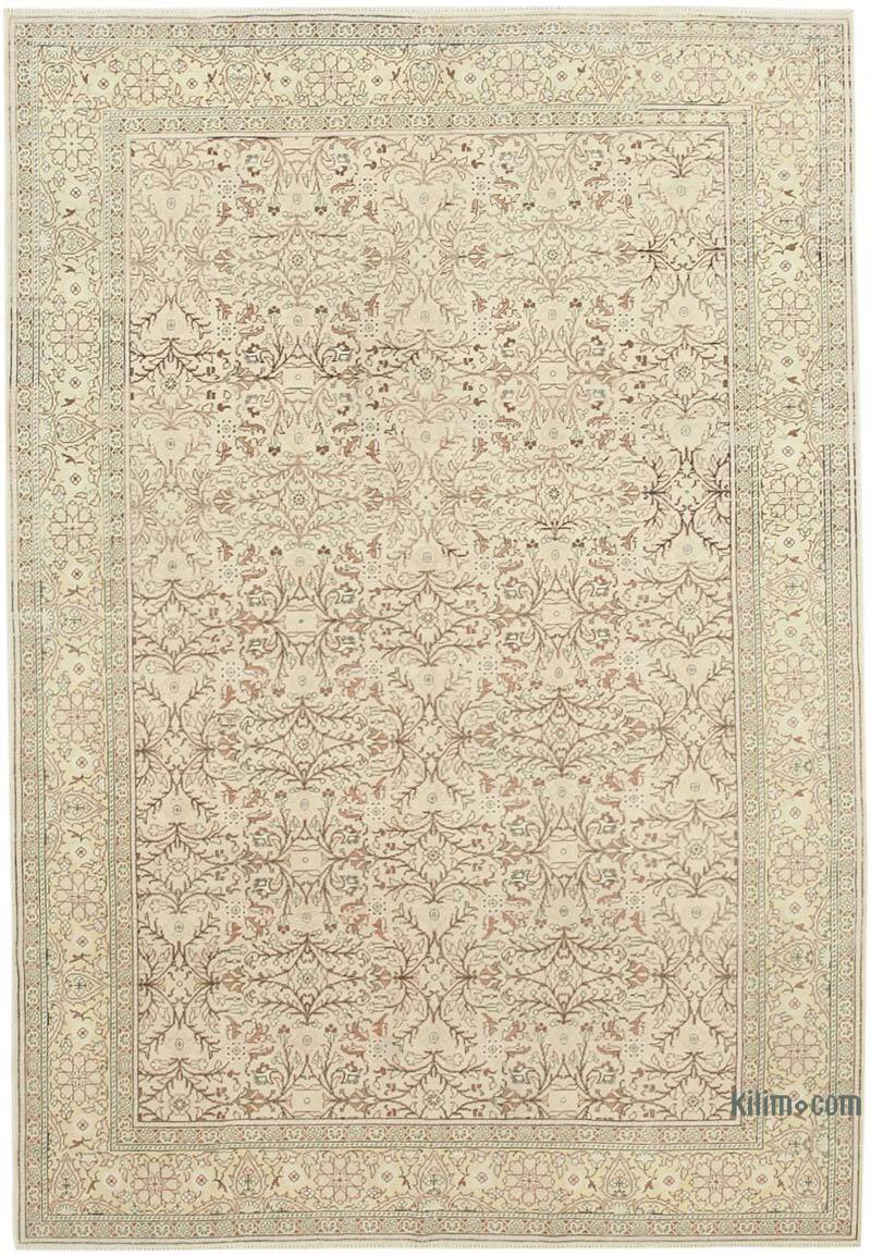 El Dokuma Vintage Halı - 195 cm x 285 cm - K0075720