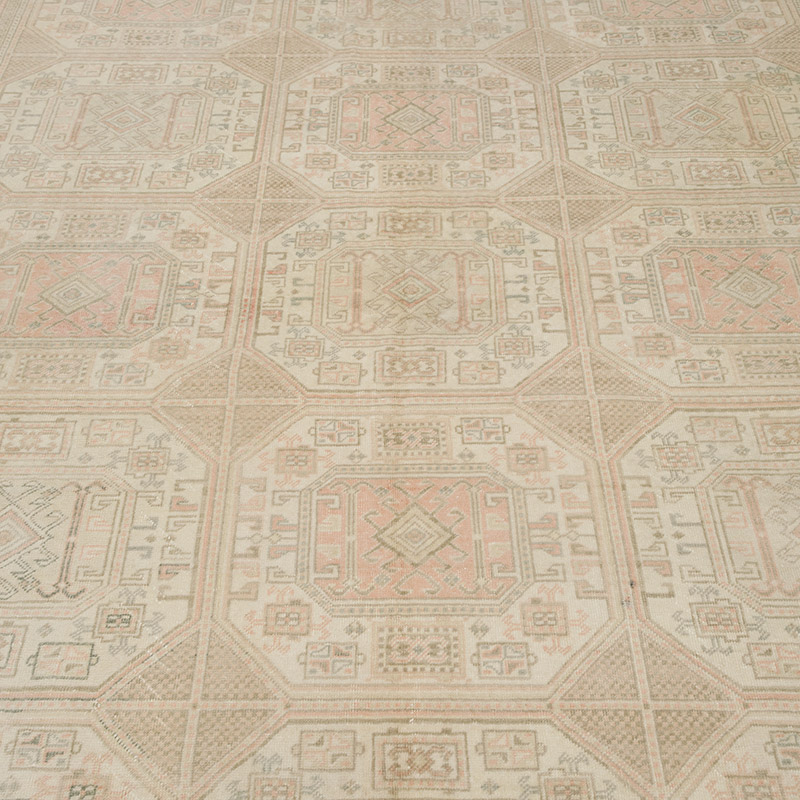 Vintage Turkish Hand-Knotted Rug - 6' 6" x 9' 5" (78" x 113") - K0075722