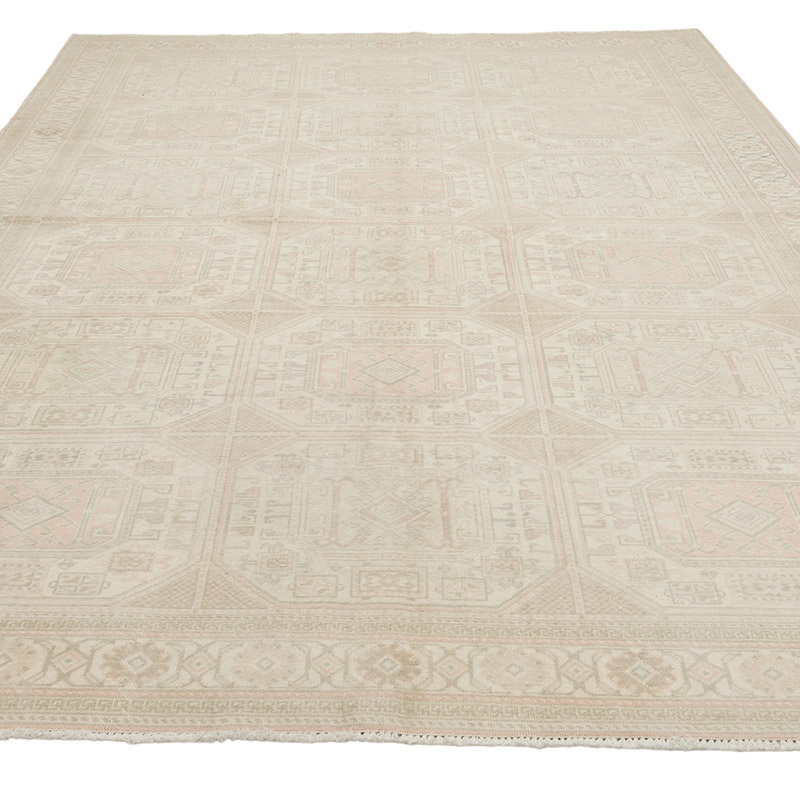 Vintage Turkish Hand-Knotted Rug - 6' 6" x 9' 5" (78" x 113") - K0075722