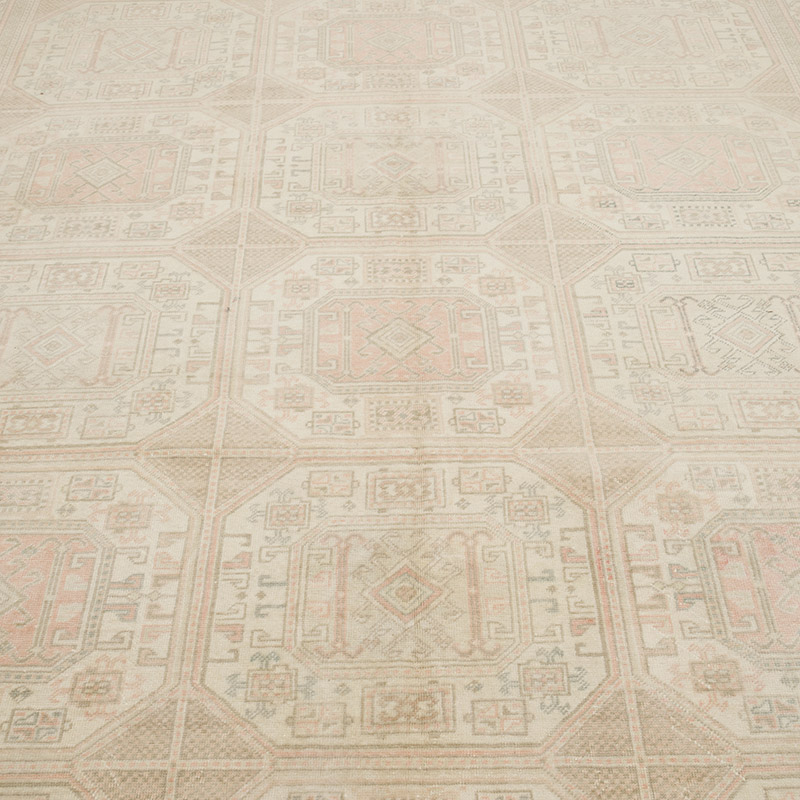 Vintage Turkish Hand-Knotted Rug - 6' 6" x 9' 5" (78" x 113") - K0075722