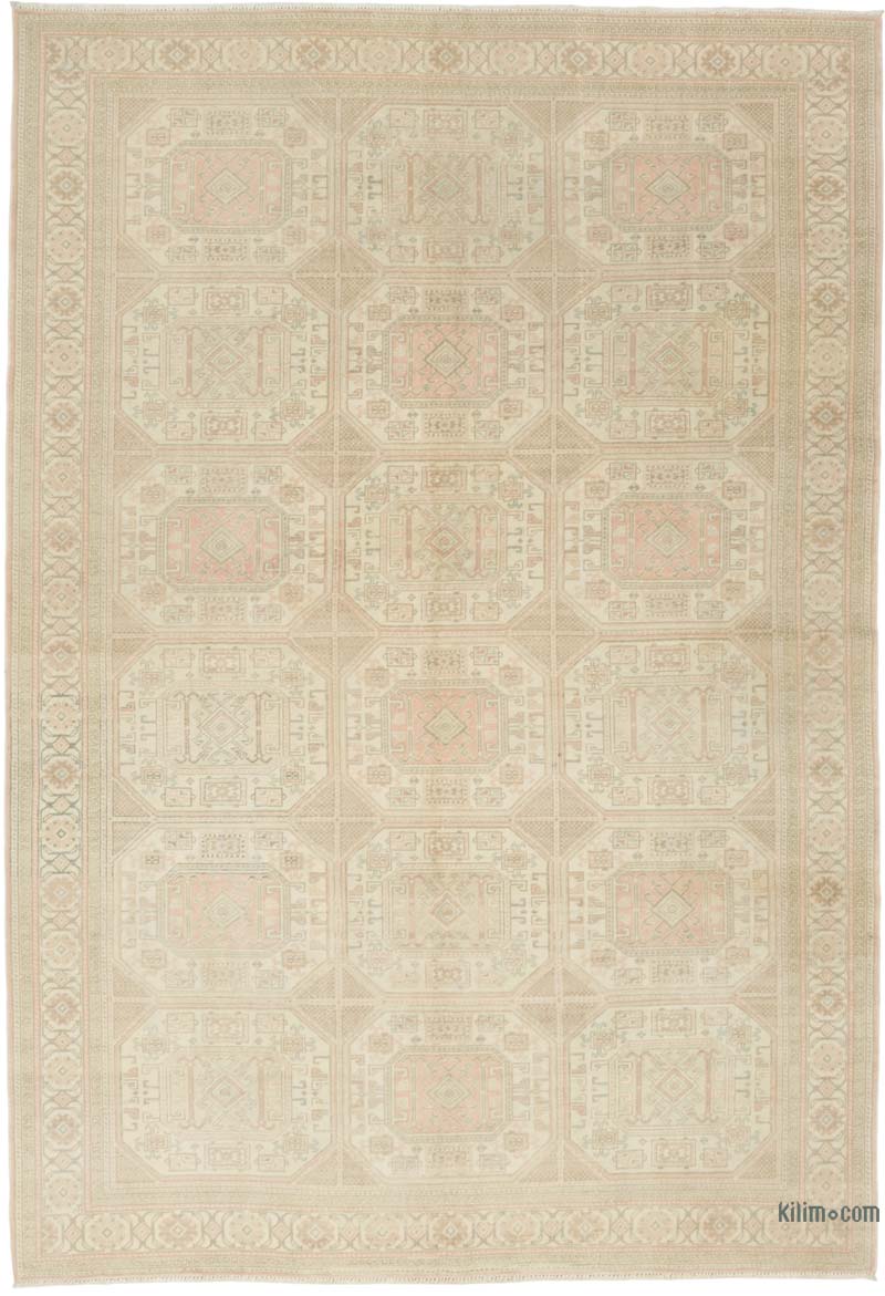 Vintage Turkish Hand-Knotted Rug - 6' 6" x 9' 5" (78" x 113") - K0075722