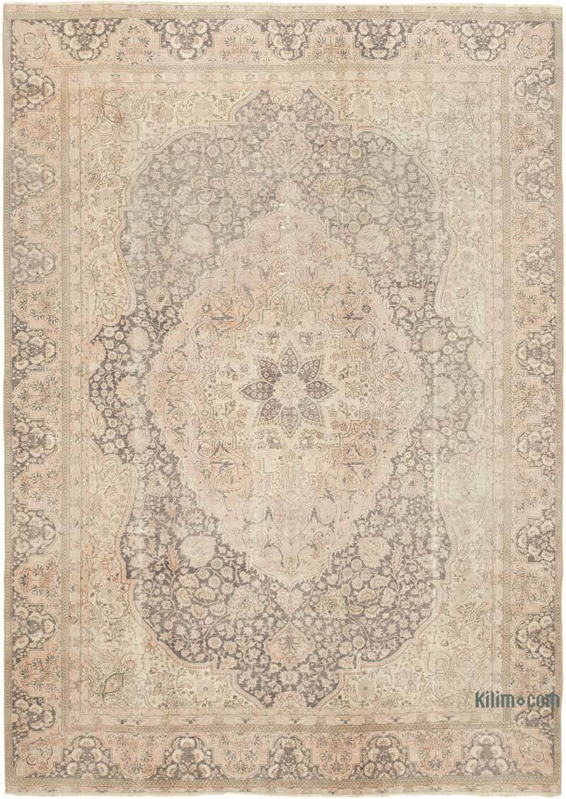 Alfombra Vintage Turca Anudada a Mano - 224 cm x 314 cm - K0075723