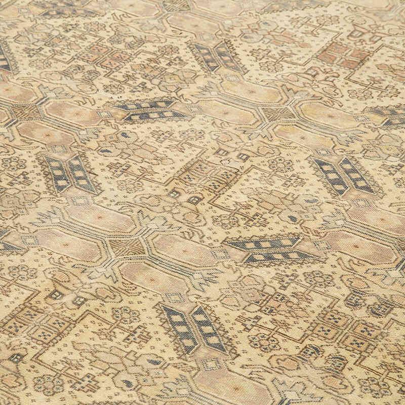 Vintage Turkish Hand-Knotted Rug - 6' 6" x 9' 5" (78" x 113") - K0075724