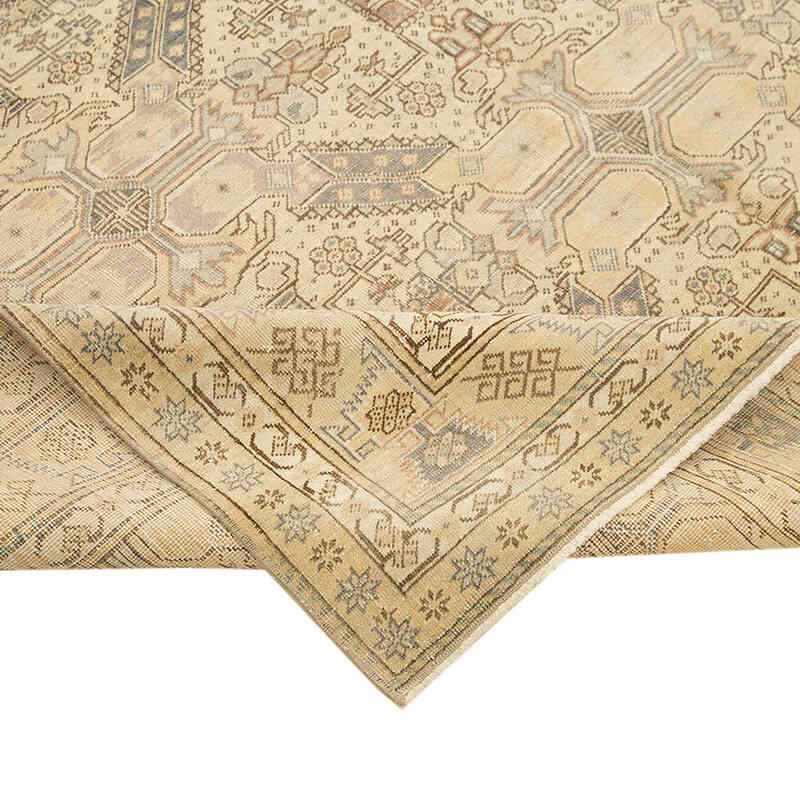 Vintage Turkish Hand-Knotted Rug - 6' 6" x 9' 5" (78" x 113") - K0075724
