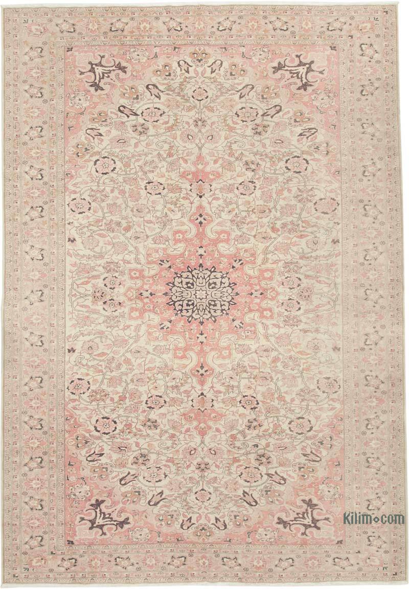 Vintage Hand-Knotted Oriental Rug - 8' 4" x 12' 1" (100" x 145") - K0075725