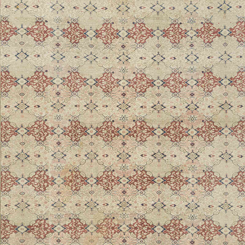 Alfombra Oriental Vintage Anudada a Mano - 256 cm x 348 cm - K0075727