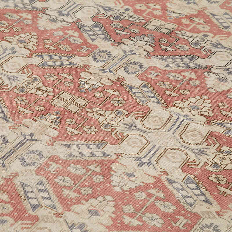 Vintage Hand-Knotted Oriental Rug - 8' 4" x 11' 1" (100" x 133") - K0075728