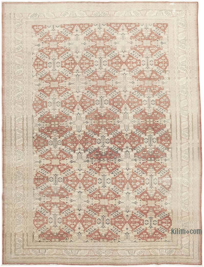 Vintage Hand-Knotted Oriental Rug - 8' 4" x 11' 1" (100" x 133") - K0075728