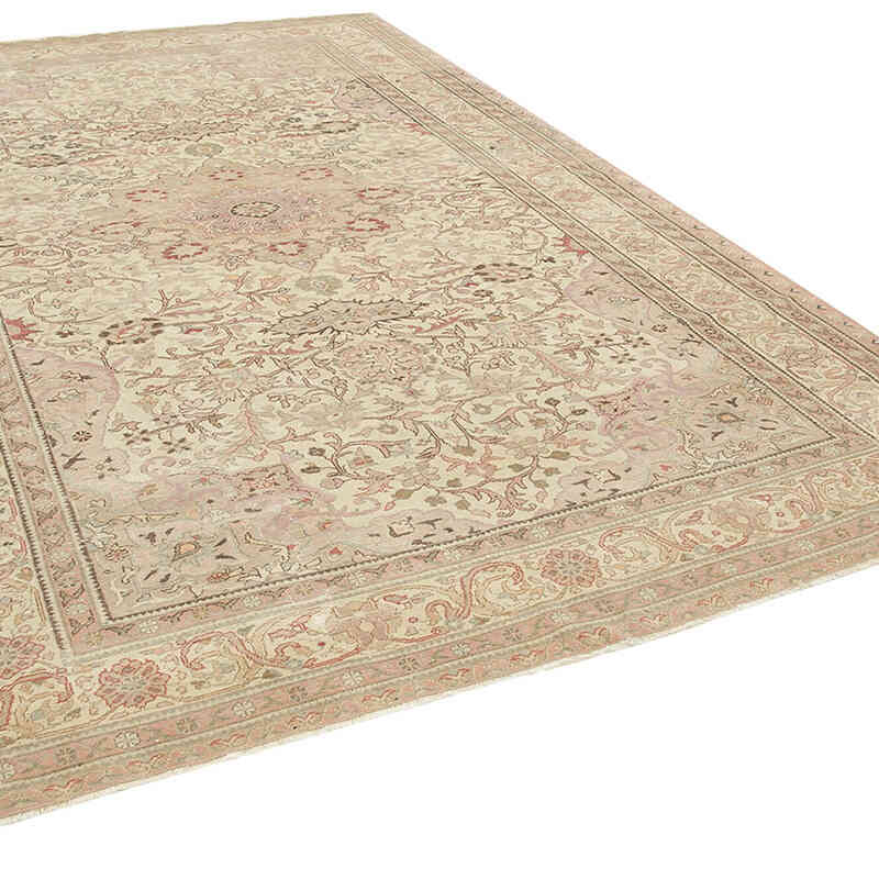 Alfombra Oriental Vintage Anudada a Mano - 237 cm x 370 cm - K0075734