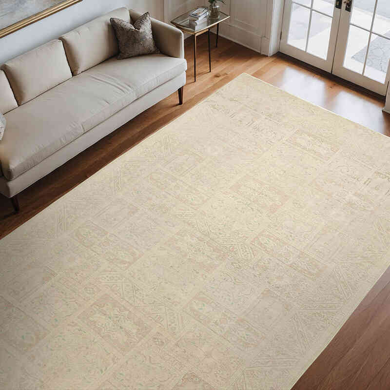 Alfombra Oriental Vintage Anudada a Mano - 234 cm x 368 cm - K0075737