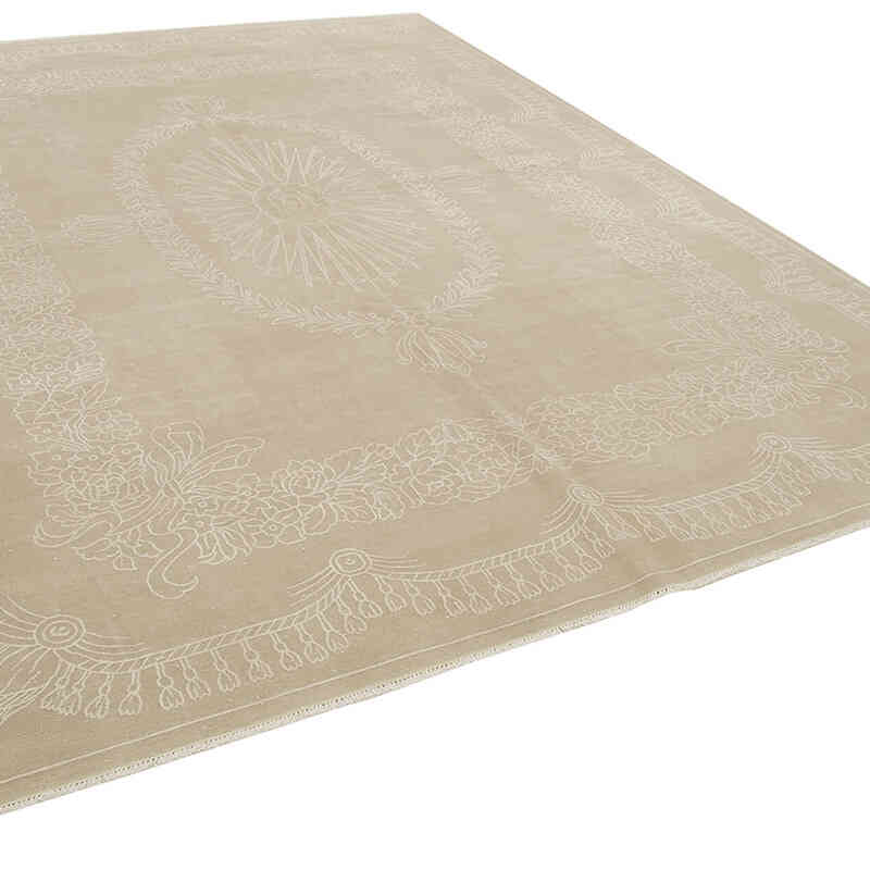 Vintage Hand-Knotted Oriental Rug - 8' 8" x 11' 6" (104" x 138") - K0075740