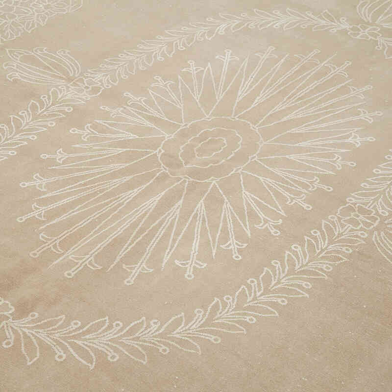 Vintage Hand-Knotted Oriental Rug - 8' 8" x 11' 6" (104" x 138") - K0075740