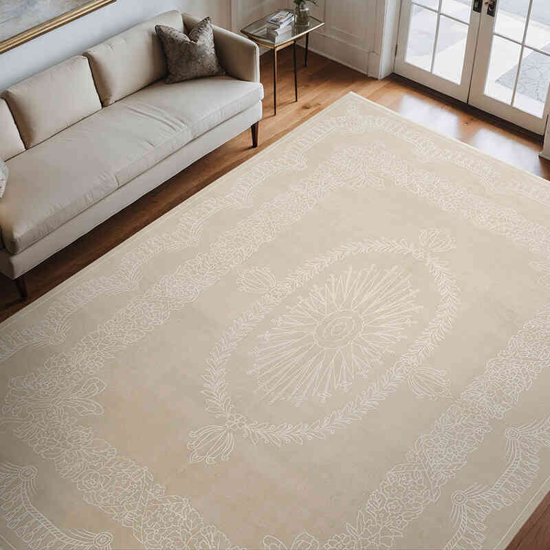 Vintage Hand-Knotted Oriental Rug - 8' 8" x 11' 6" (104" x 138") - K0075740