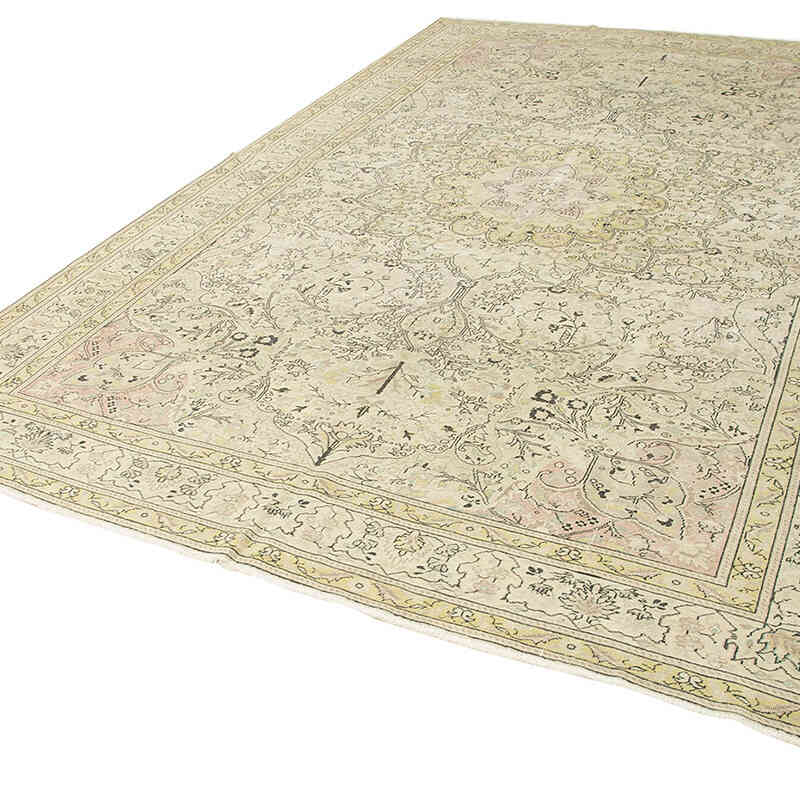 Vintage Hand-Knotted Oriental Rug - 7' 11" x 11' 11" (95" x 143") - K0075741